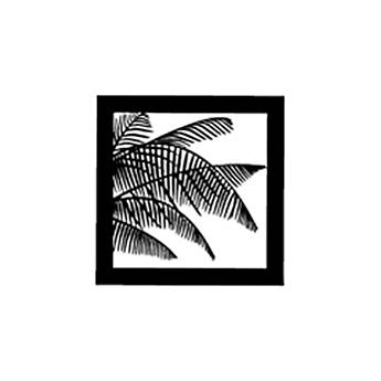 Chimera Window Pattern for 24x24" Micro Frame - Palm Leaves