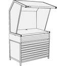 GTI CVX-3052/FD/2F Color Viewing Station with Flat File Drawers and Two Shallow File Drawers