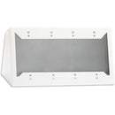 RDL DC-4W Desktop or Wall Mounted Chassis for 4 Decora Units (White)