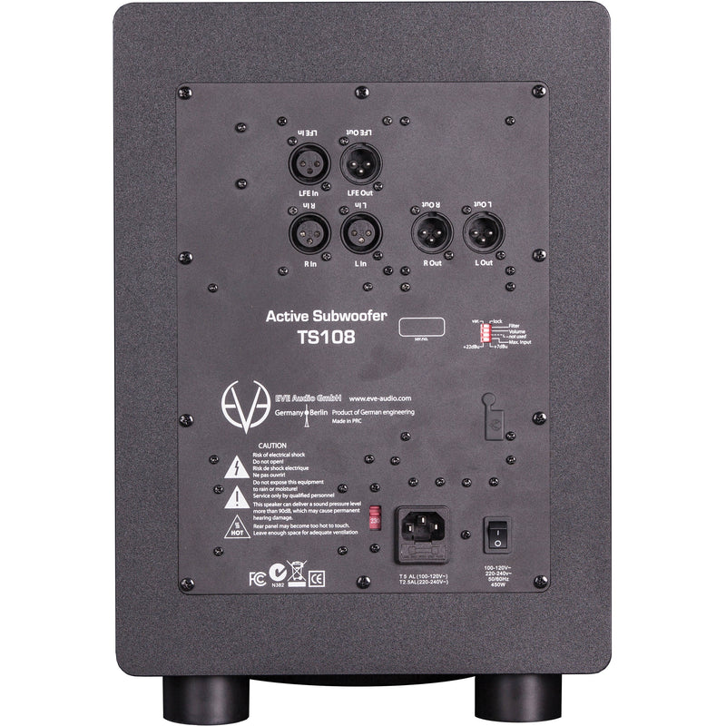 Eve Audio TS108 ThunderStorm 8" Active Subwoofer