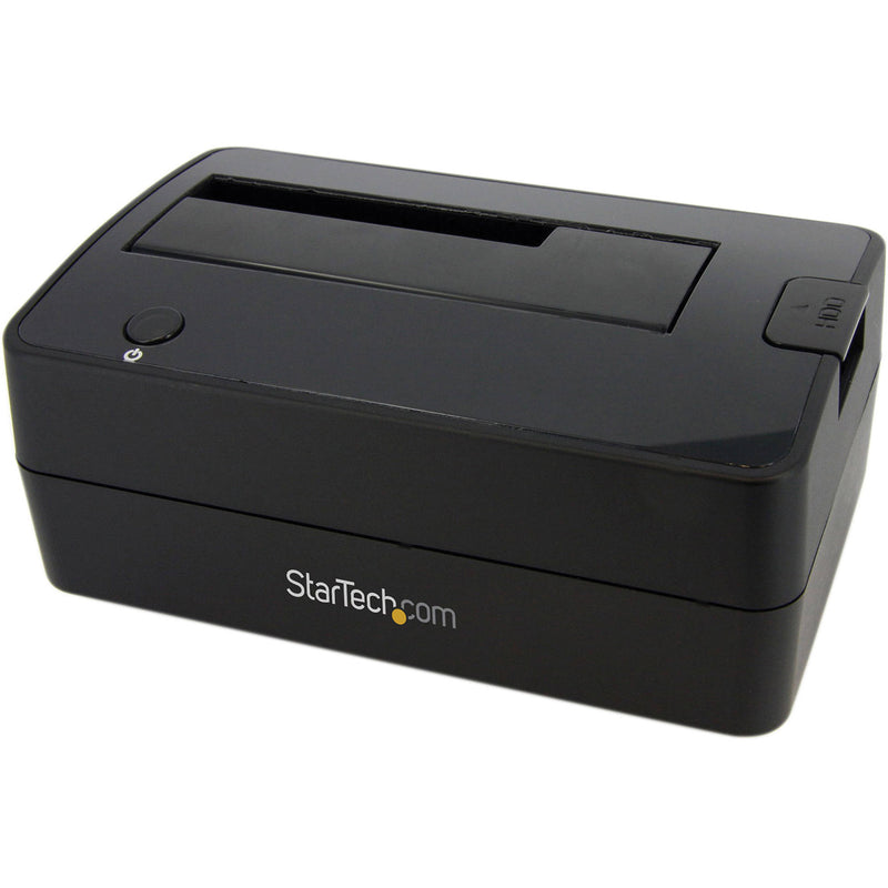 StarTech USB 3.0 to SATA Hard Drive Docking Station for 2.5"/3.5" HDD (Black)