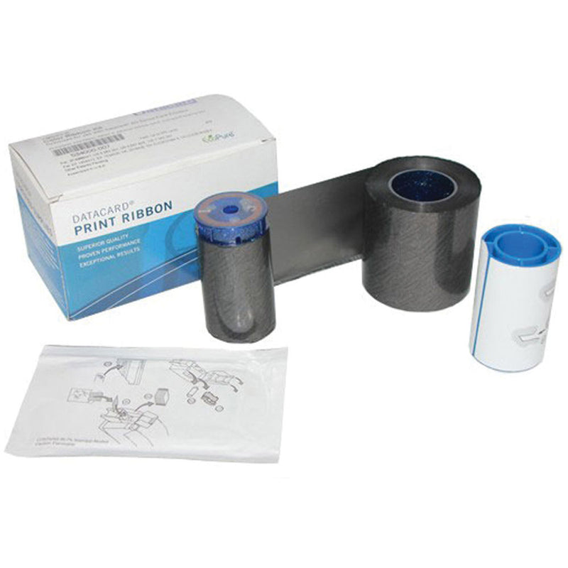 Entrust Graphics Monochrome Ribbon Kit (Silver, Scratch-Off)