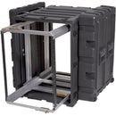 SKB 3RR-14U24-25B 14U Removable Shock Rack and Transport Case (24")