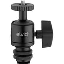 BOLING BL-A60 Pocket RGB LED On-Camera Video Light + Shoe Mount Adapter Kit
