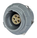 MULTICOMP PRO MCP-P1SRG05SGG Circular Connector, MCP IP50 Push Pull, Panel Mount Receptacle, 5 Contacts, Solder Socket