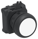 ALCOSWITCH - TE CONNECTIVITY IPE22FLWH Industrial Pushbutton Switch, IPE Series, 22.5 mm, SPST-1NC / 1NO, Momentary, Round Flush, White