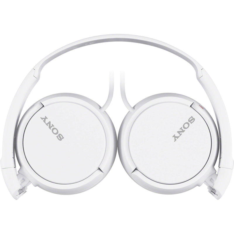 Sony MDR-ZX110 On-Ear Headphones (White)