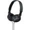 Sony MDR-ZX110 On-Ear Headphones (Black)