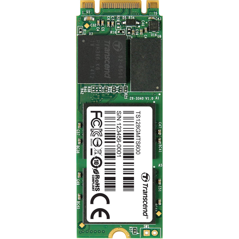 Transcend 128GB MTS600 SATA III M.2 Internal SSD