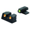 MEPROLIGHT LTD Tru-Dot Tritium Night Sight Set for Sig Sauer 9mm / .357 (Orange / Green)