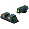 MEPROLIGHT LTD Tru-Dot Tritium Night Sight Set for Glock 10mm/.45ACP (Orange / Green)