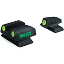 MEPROLIGHT LTD Tru-Dot Tritium Night Sight Set for Beretta PX-4 Storm F/G (Green / Green)