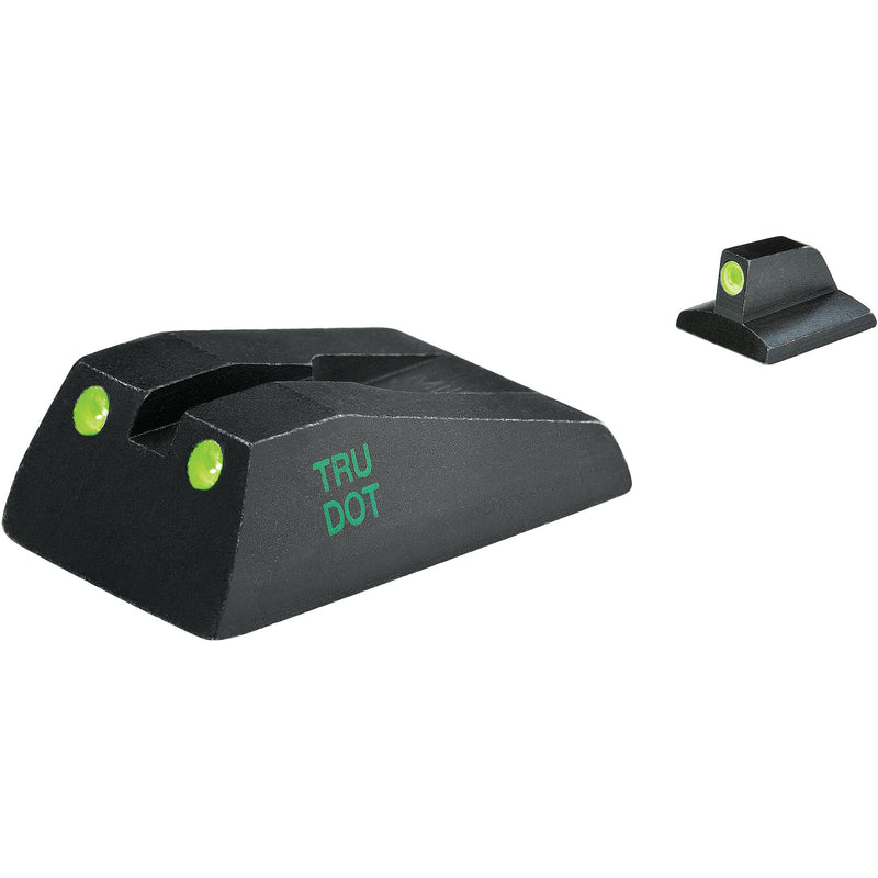 MEPROLIGHT LTD Tru-Dot Tritium Night Sight for Ruger SR9, 9C, 40, 40C (Set - Green/Green)