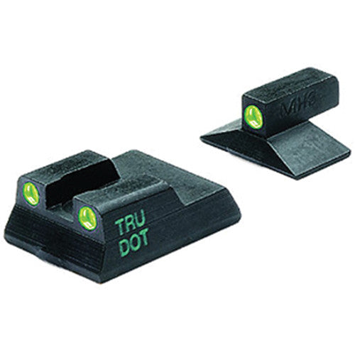 MEPROLIGHT LTD Tru-Dot Tritium Night Sight for H&K P7 M8 & M10 (Set - Green/Green)