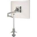 Chief Kontour K2C120S Articulating Column Single-Monitor Desk Mount (Silver with Gray Accents)