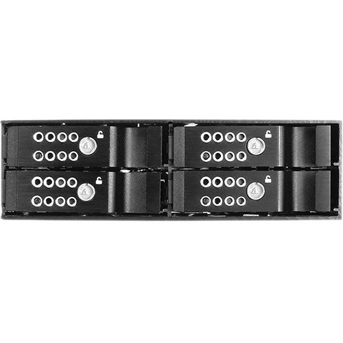 iStarUSA 5.25" to Four 2.5" SATA/SAS Hot-Swap Rack