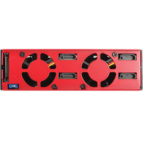 iStarUSA 5.25" to Four 2.5" SATA/SAS Hot-Swap Rack