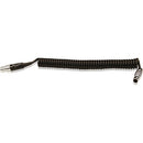 Core SWX RED 4-Pin LEMO to TVLogic Mini-XLR Coiled Cable (18"-48")