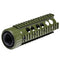 Firefield Carbine 6.9" Floating Quad Rail (Olive Drab)