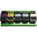 Gator Aluminum Pedalboard with Carry Case (Green, Small)