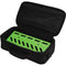 Gator Aluminum Pedalboard with Carry Case (Green, Small)