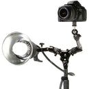 Triad-Orbit Studio Support System for Acoustic Guitarists and Vocalists