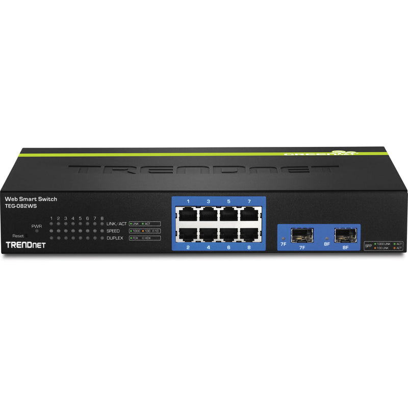 TRENDnet 8 Port Gig Web Smart Switch