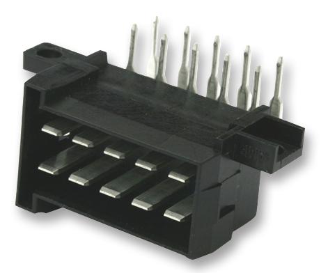 AMP - TE CONNECTIVITY 828801-4 Pin Header, Automotive, Signal, Wire-to-Board, 5 mm, 2 Rows, 10 Contacts, Through Hole