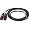 Sescom SES-DSLR-ST-MIC XLR Stereo Mic to DSLR Audio Input Adapter Cable (10')