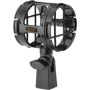 Auray SHM-ESG Suspension Shockmount with Shoemount Adapter for Shotgun Microphones