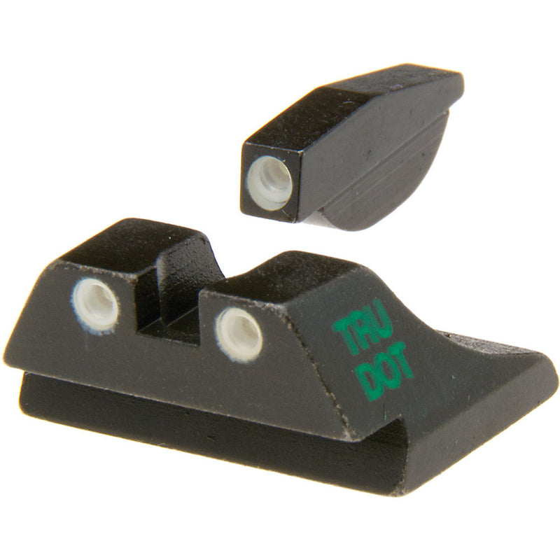 MEPROLIGHT LTD Tru-Dot Tritium Night Sight Set for Ruger P90/91/93/95 (Green / Green)