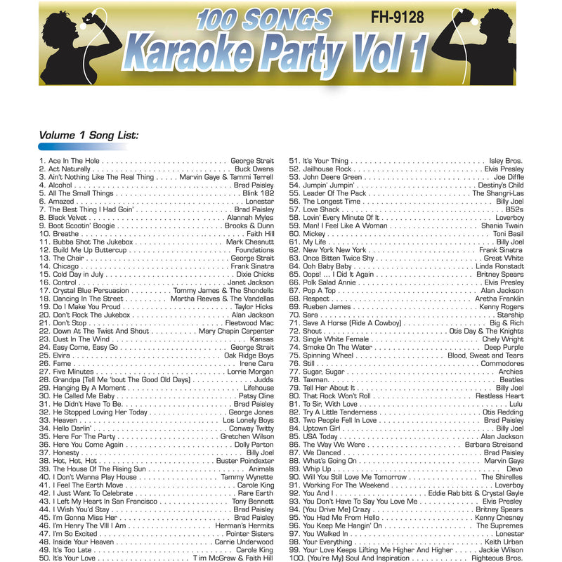 VocoPro FH-9128 Karaoke Party DIVX DVD Volume 1