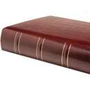 Print File Gallery Leather Padded M-Series Album (Burgundy, Acadian Grain Pattern)