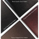 Print File Gallery Leather Presentation C-Series Album with Window (Black, 9 x 8")
