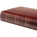 Print File Gallery Leather Padded S-Series Album (Burgundy, Acadian Grain Pattern)