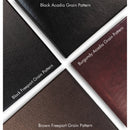 Print File Gallery Leather Presentation S-Series Album with Window (Mocha, 11.75 x 10.5")