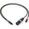 Remote Audio Balanced Breakout Cable TA5F to XLR3M and TA3F for Sound Devices 633 (18")