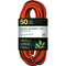 GoGreen Power 15A 125V Outdoor Extension Cord (50', Orange)