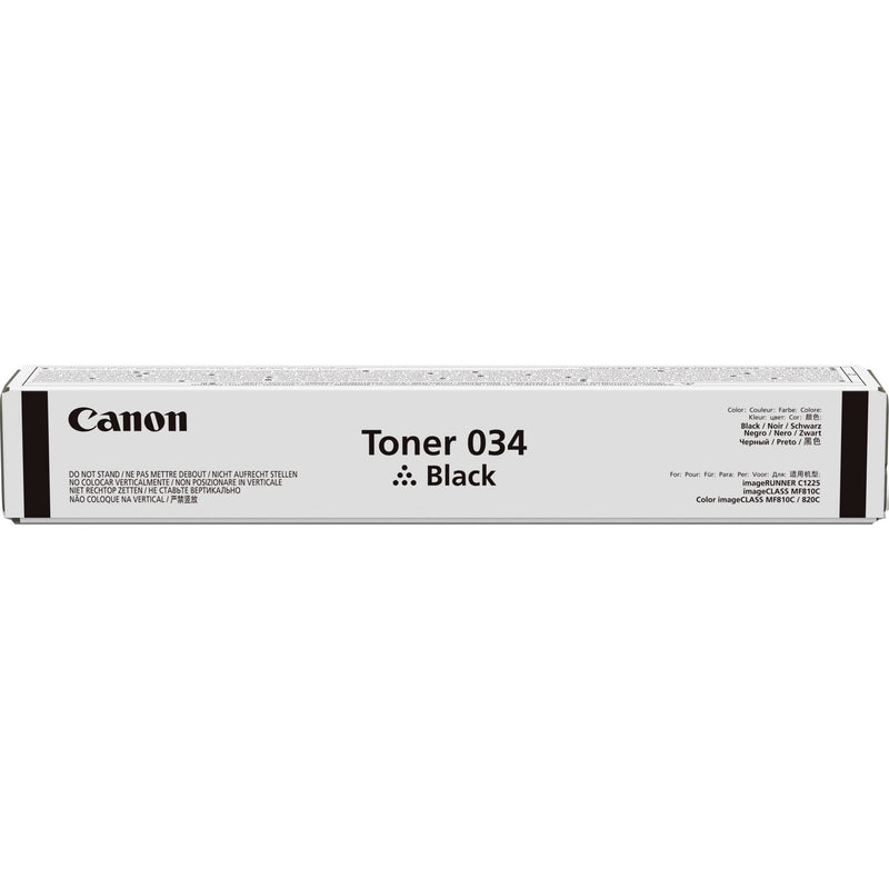 Canon 034 Black Toner Cartridge