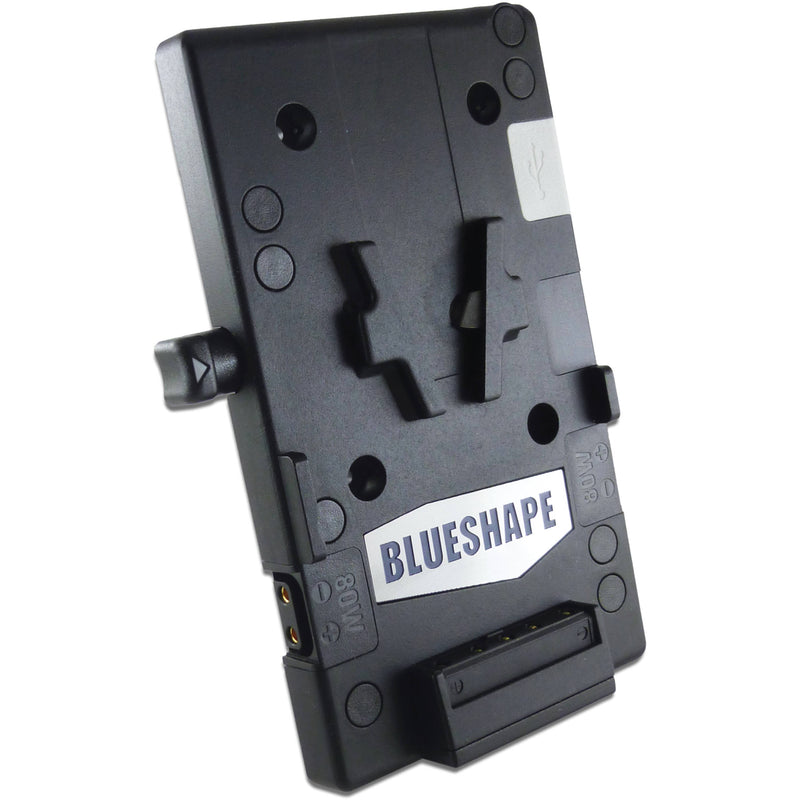 BLUESHAPE MVUSB USB Multi-Power V-Mount Battery Plate