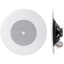 Speco Technologies G86TCG 86 Series 8" Ceiling Speaker with Volume Control Knob (Off-White)