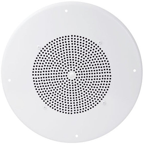 Speco Technologies G86TCG 86 Series 8" Ceiling Speaker with Volume Control Knob (Off-White)