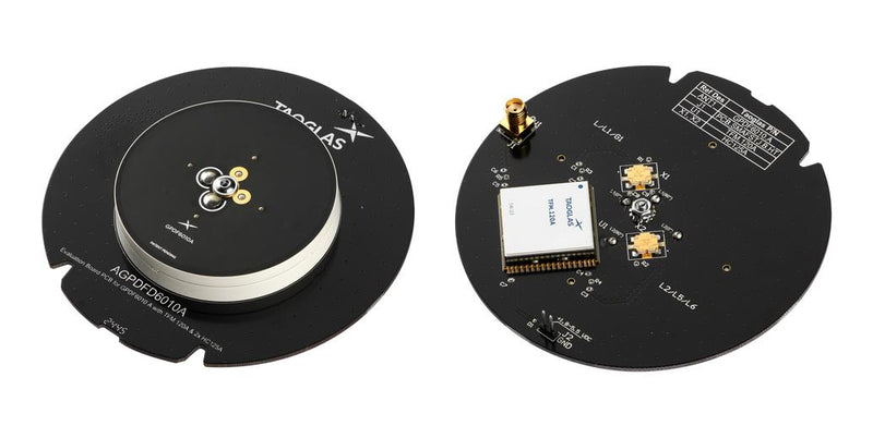 TAOGLAS AGPDFD6010A Evaluation Board, GPDF6010.A, GNSS Stacked Patch Antenna