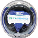 HamiltonBuhl Flex-Phones Foam Headphones (Black)