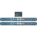 BAE Audio 1073 Mic Pre 19" Rack, with Power Supply (Pair)