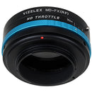 FotodioX Minolta MD Lens to FUJIFILM X-Mount Camera Vizelex ND Throttle Adapter