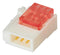 3M 37A03-E121-W00 FL IDC Connector, 30-24 AWG, IDC Plug, Male, 2 mm, 1 Row, 3 Contacts, Cable Mount