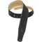 Levy's Simply Suede Series Guitar Strap (Black)