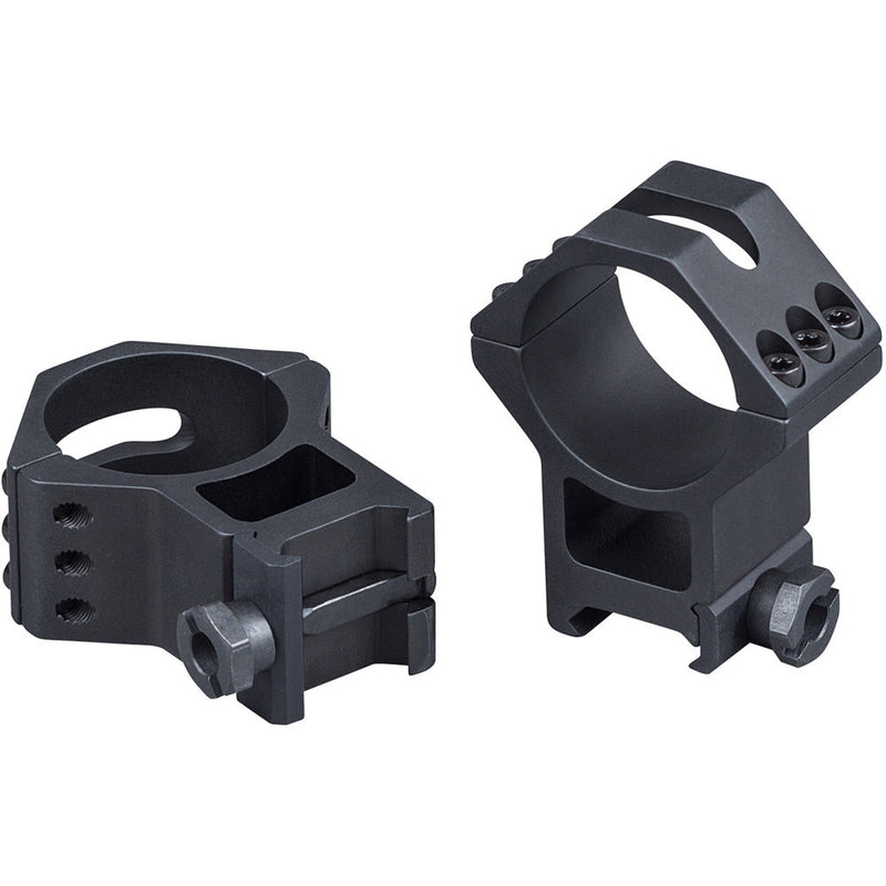 Weaver Six Hole Picatinny Rings for 34mm Maintubes (Low, Matte Black)