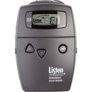 Listen Technologies Stationary RF Transmitter Kit with Four Receivers and Ear Speakers (72 MHz)